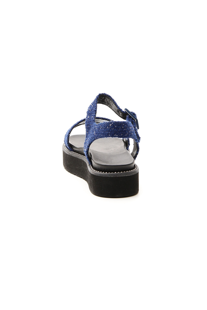 Sandalo platform in tessuto Fashion Market Sandalo platform in tessuto Fashion Market