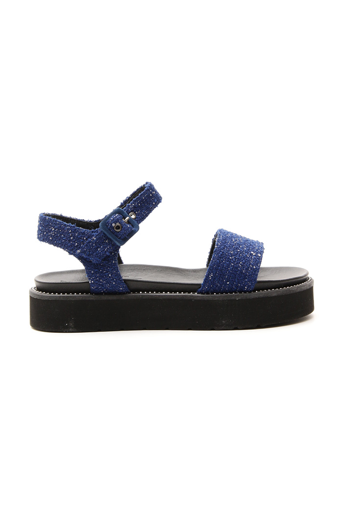 Sandalo platform in tessuto Fashion Market Sandalo platform in tessuto Fashion Market