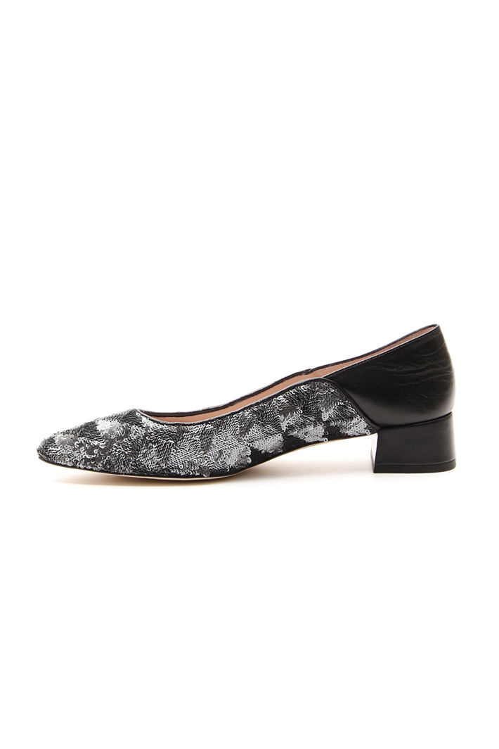 Ballerina paillettes con tacco Fashion Market Ballerina paillettes con tacco Fashion Market