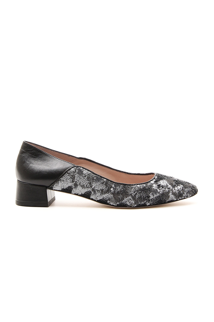Ballerina paillettes con tacco Fashion Market Ballerina paillettes con tacco Fashion Market