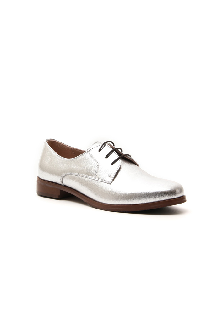 Stringata in pelle laminata Fashion Market Stringata in pelle laminata Fashion Market