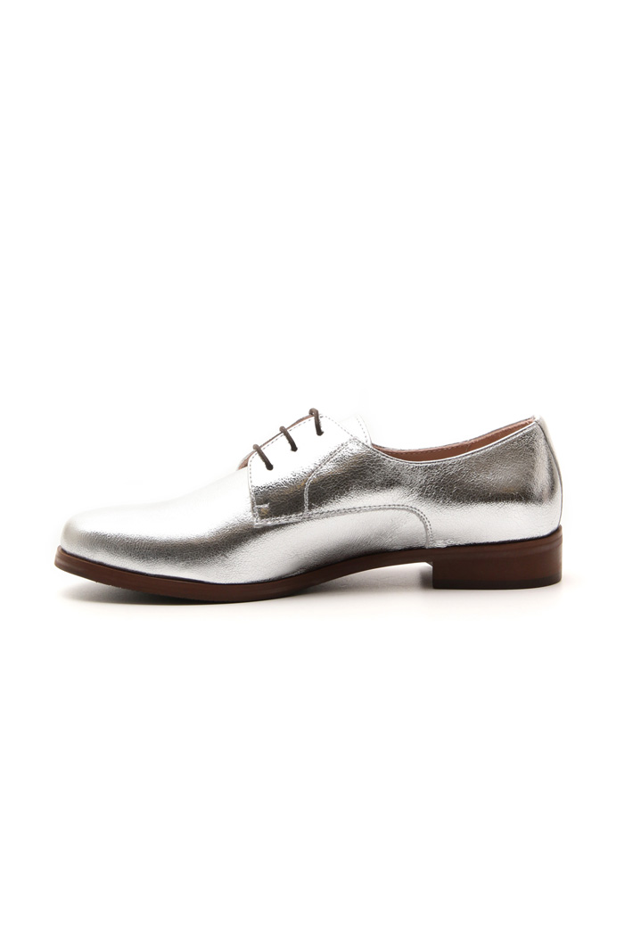 Stringata in pelle laminata Fashion Market Stringata in pelle laminata Fashion Market