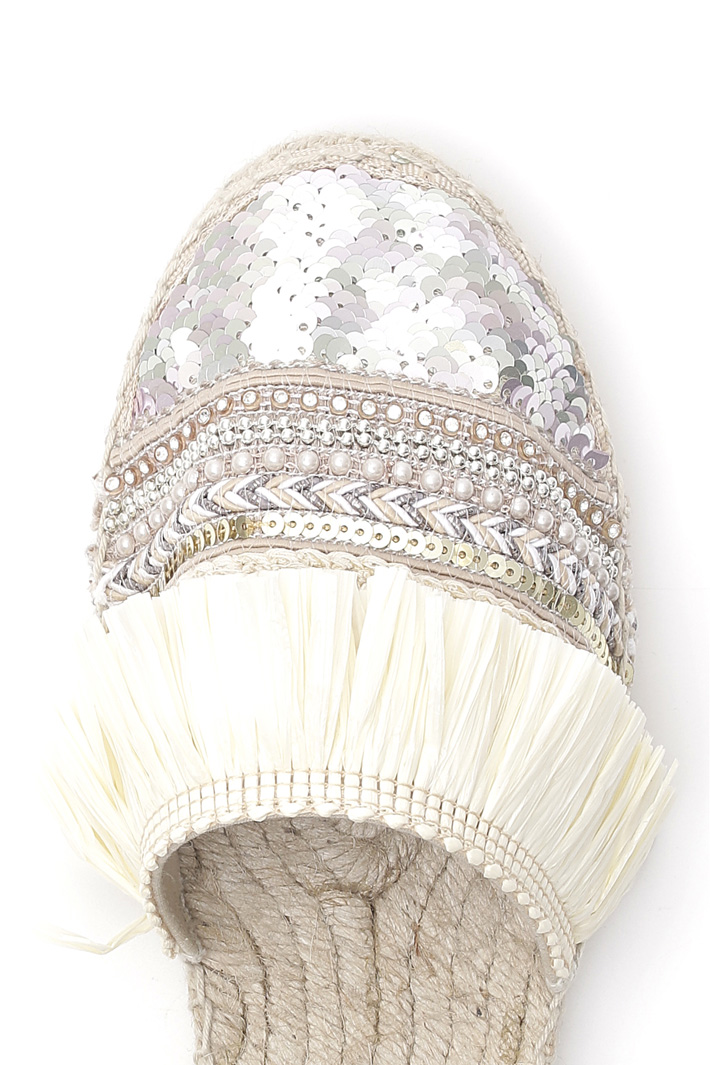 Sandali espadrillas con ricami Fashion Market Sandali espadrillas con ricami Fashion Market