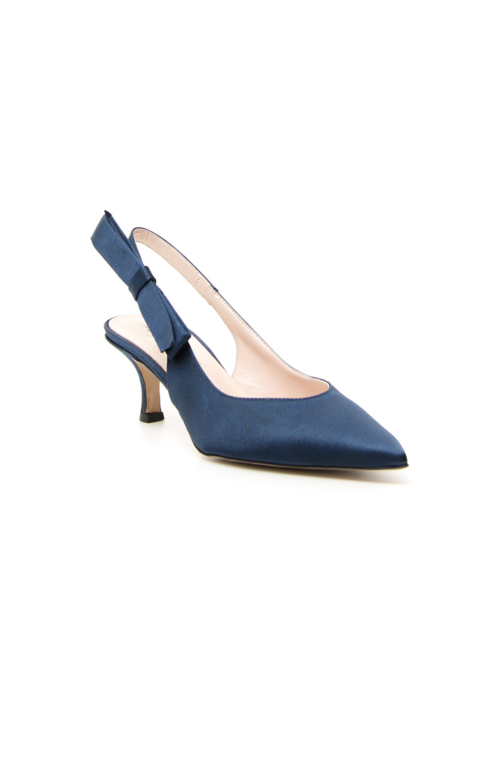 Décolleté slingback in raso Fashion Market Décolleté slingback in raso Fashion Market