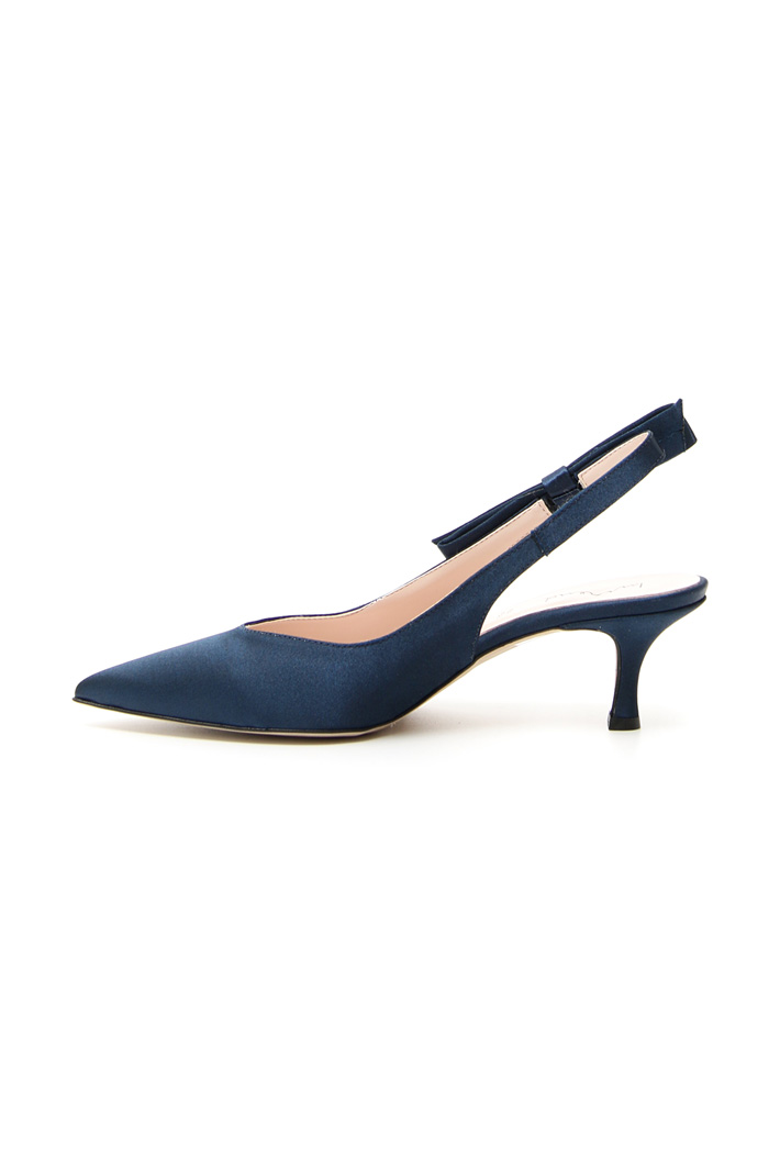 Décolleté slingback in raso Fashion Market Décolleté slingback in raso Fashion Market