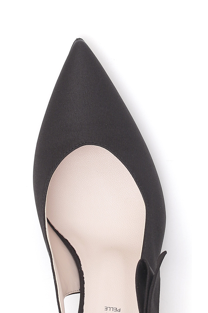 Décolleté slingback in raso Fashion Market Décolleté slingback in raso Fashion Market