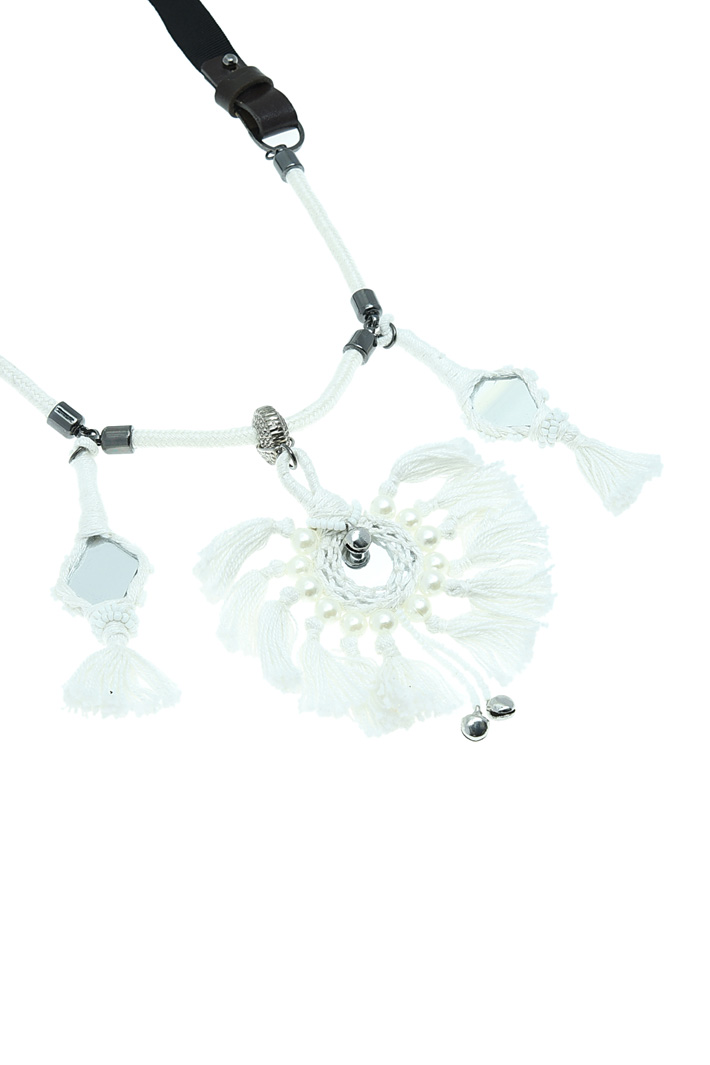 Collana con frange e specchi Fashion Market Collana con frange e specchi Fashion Market