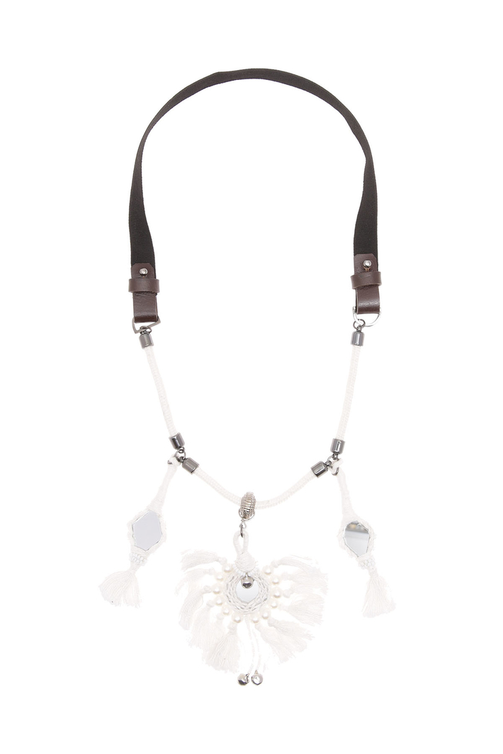 Collana con frange e specchi Fashion Market Collana con frange e specchi Fashion Market