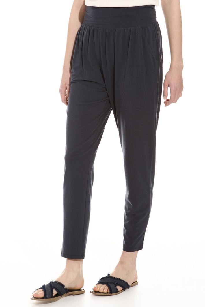Pantalone con cintone elastico Fashion Market Pantalone con cintone elastico Fashion Market