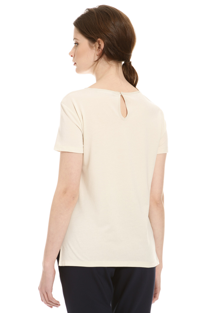 Top con piume staccabili Fashion Market Top con piume staccabili Fashion Market
