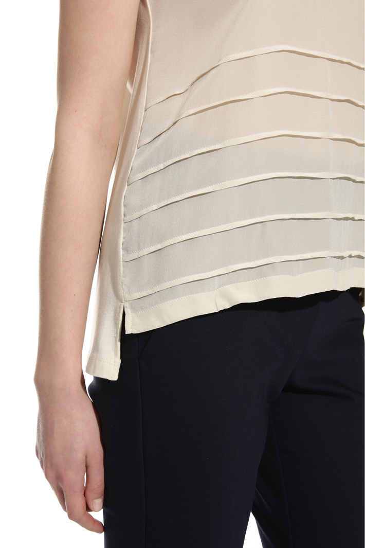 Top con piume staccabili Fashion Market Top con piume staccabili Fashion Market