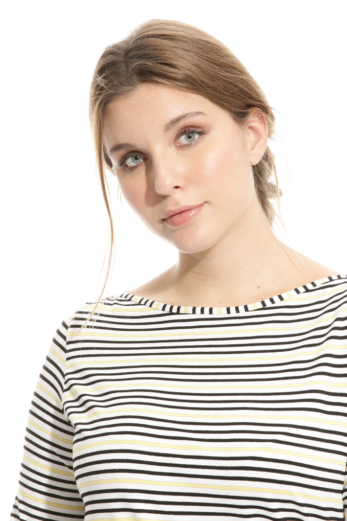 T-shirt in jersey e lurex Fashion Market T-shirt in jersey e lurex Fashion Market