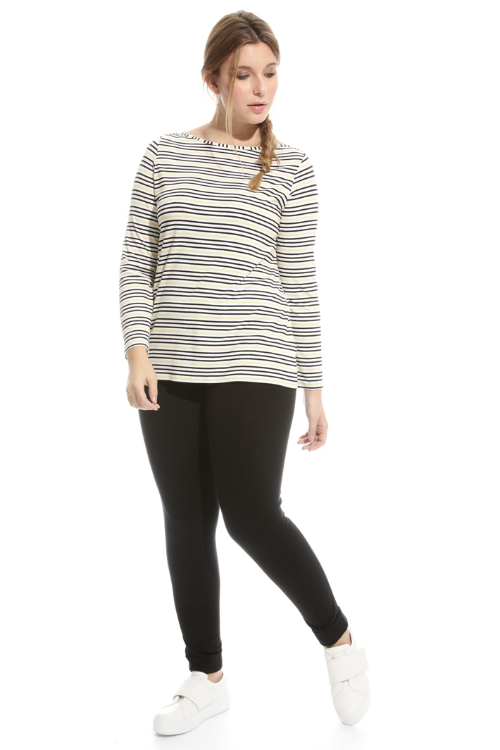 T-shirt in jersey e lurex Fashion Market T-shirt in jersey e lurex Fashion Market