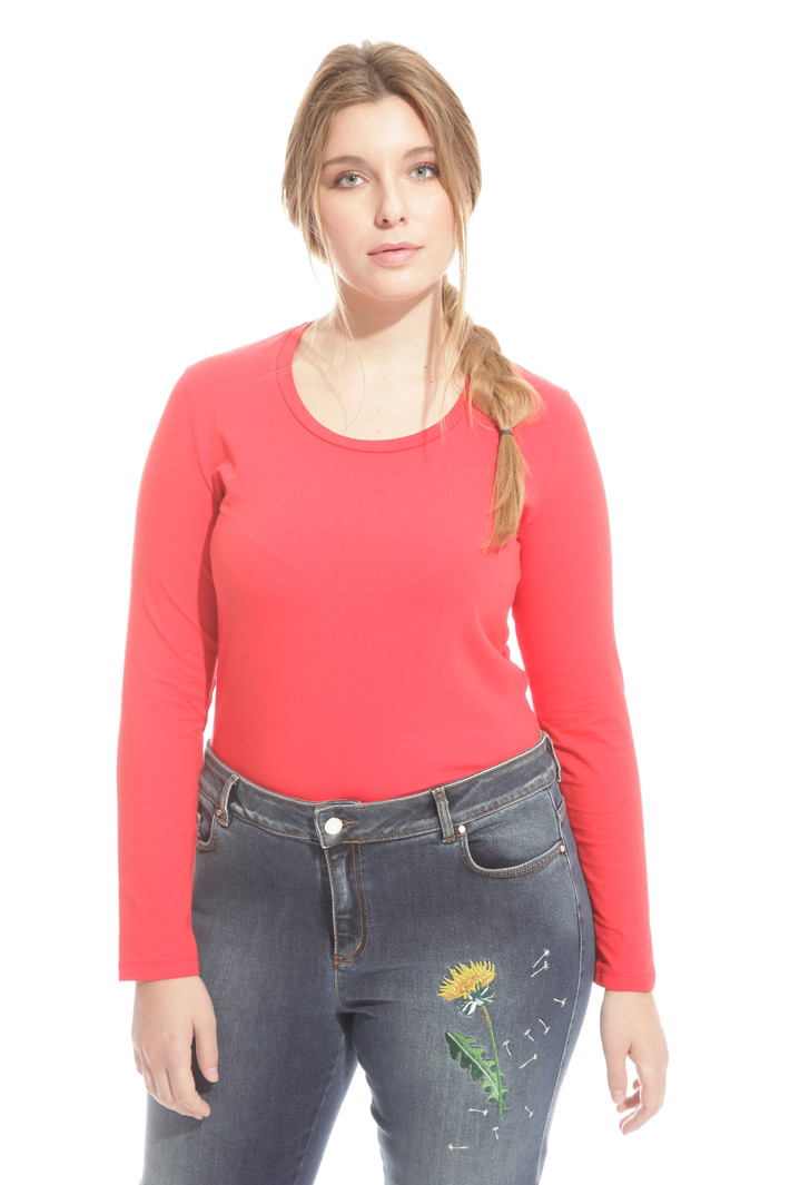 T-shirt in jersey di cotone Fashion Market T-shirt in jersey di cotone Fashion Market