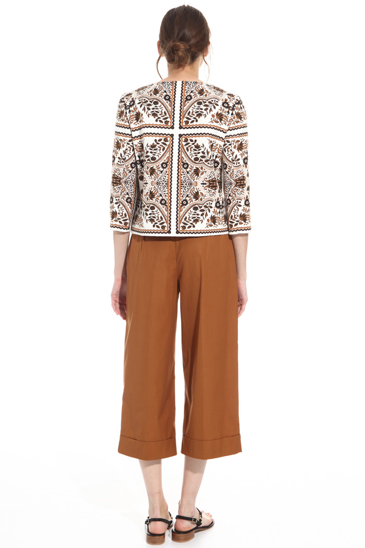 Giacca in cotone stampato Fashion Market Giacca in cotone stampato Fashion Market