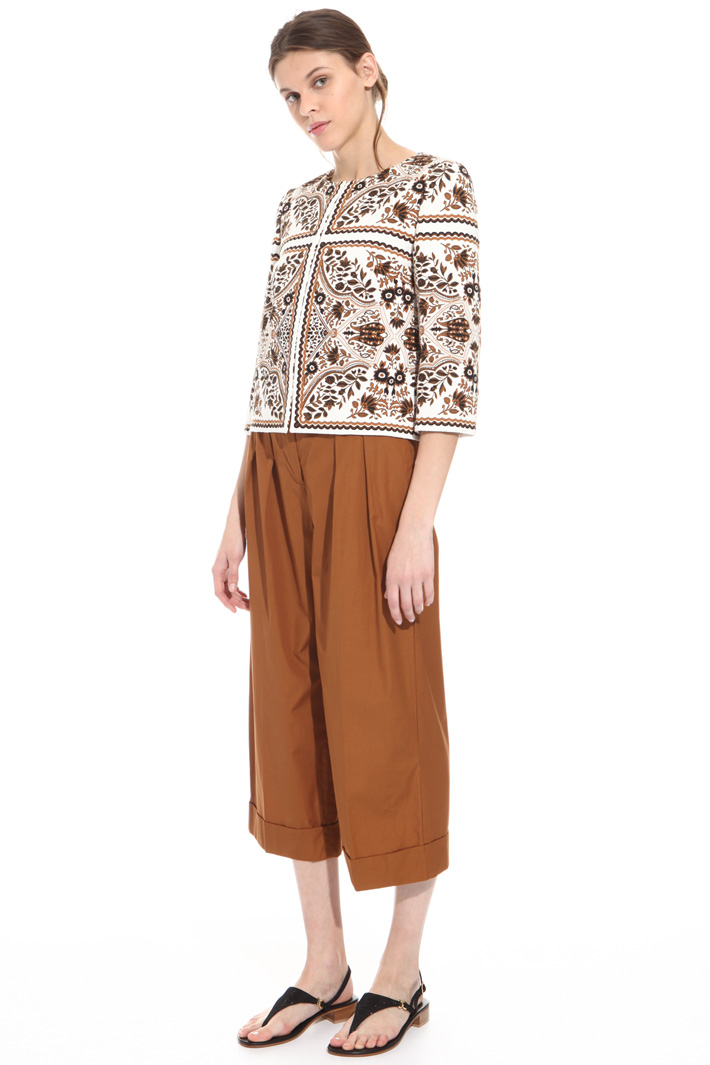 Giacca in cotone stampato Fashion Market Giacca in cotone stampato Fashion Market