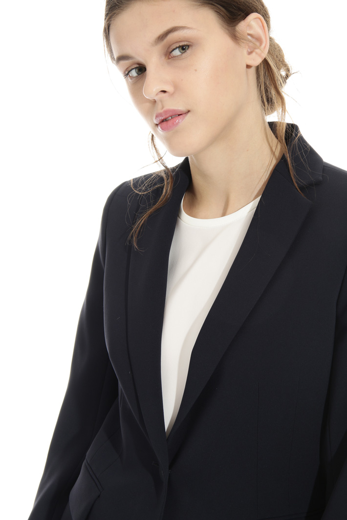 Blazer in cady triacetato Fashion Market Blazer in cady triacetato Fashion Market