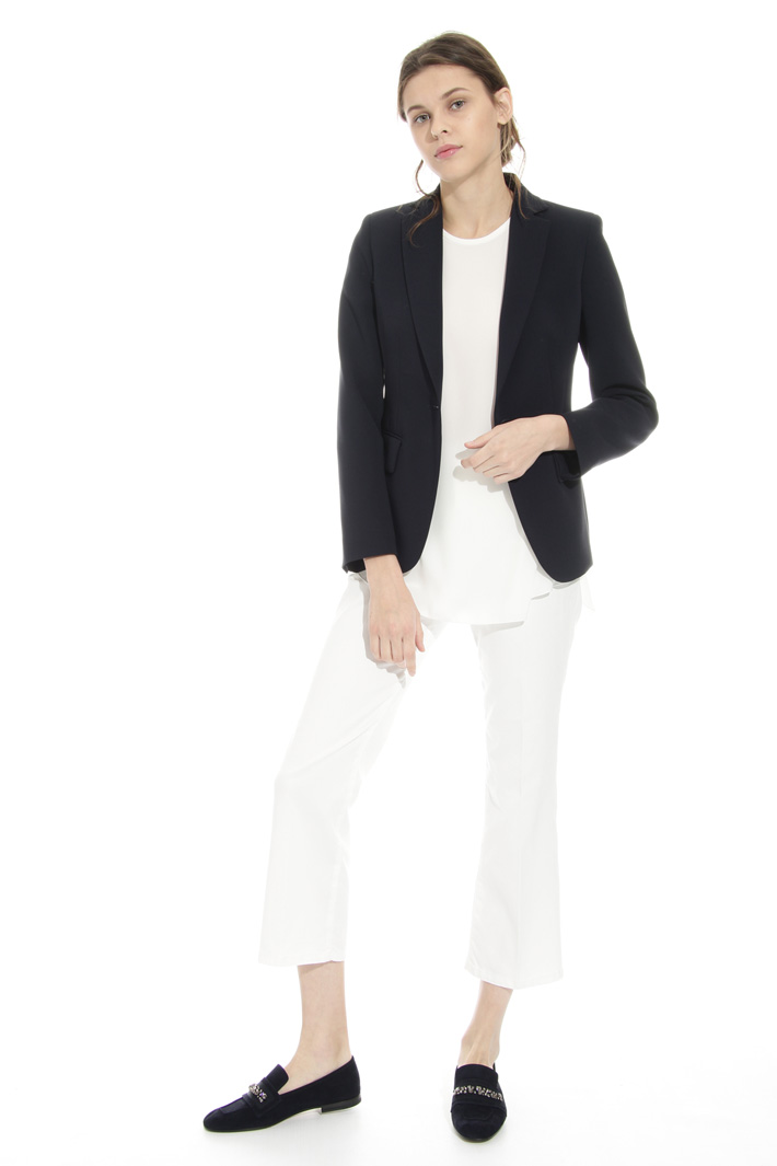 Blazer in cady triacetato Fashion Market Blazer in cady triacetato Fashion Market