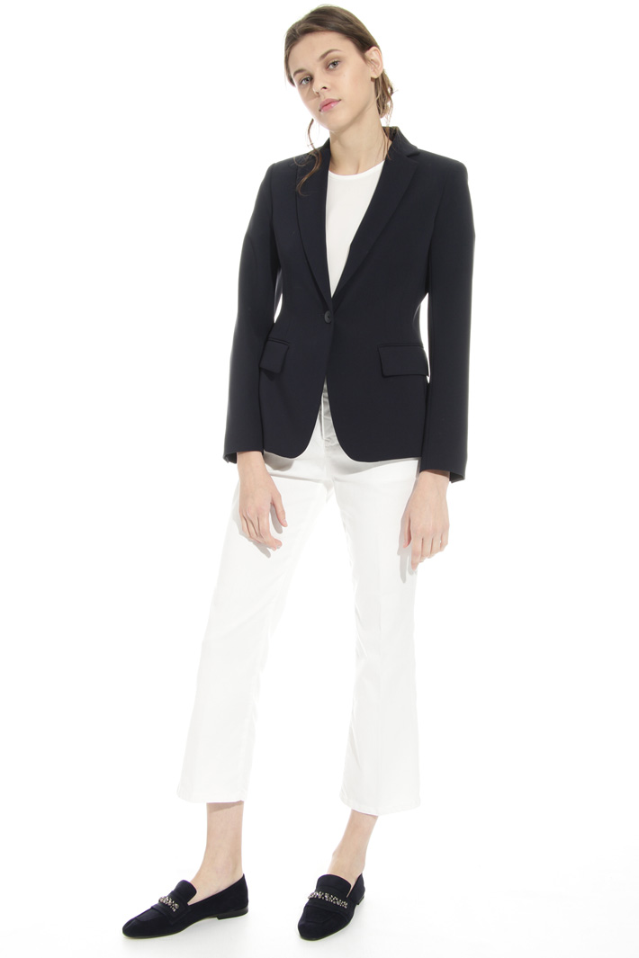 Blazer in cady triacetato Fashion Market Blazer in cady triacetato Fashion Market