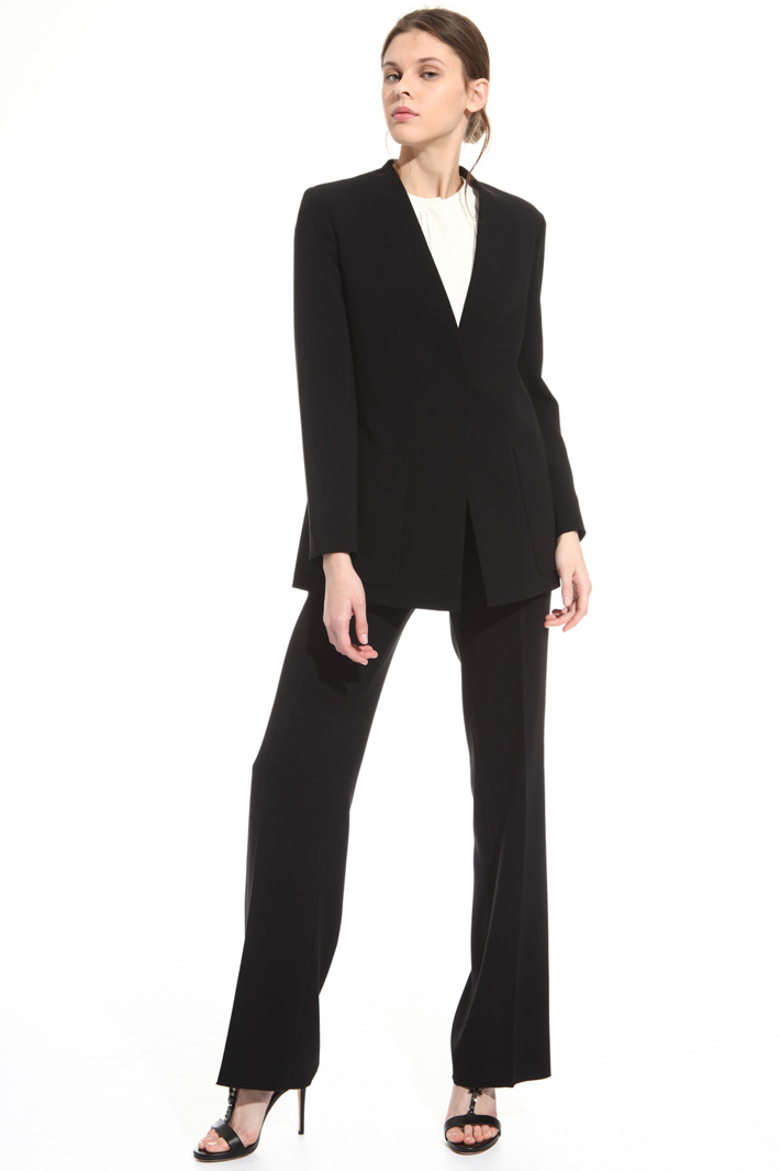 Blazer in cady triacetato Fashion Market Blazer in cady triacetato Fashion Market