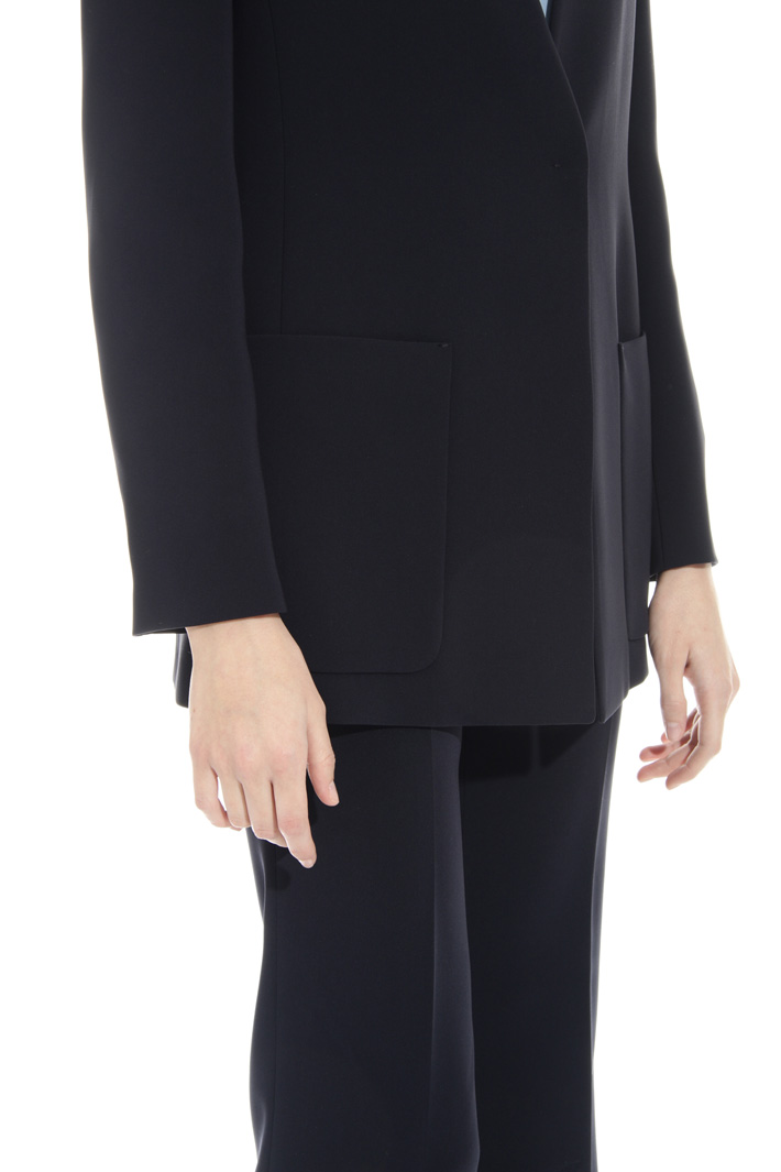 Blazer in cady triacetato Fashion Market Blazer in cady triacetato Fashion Market