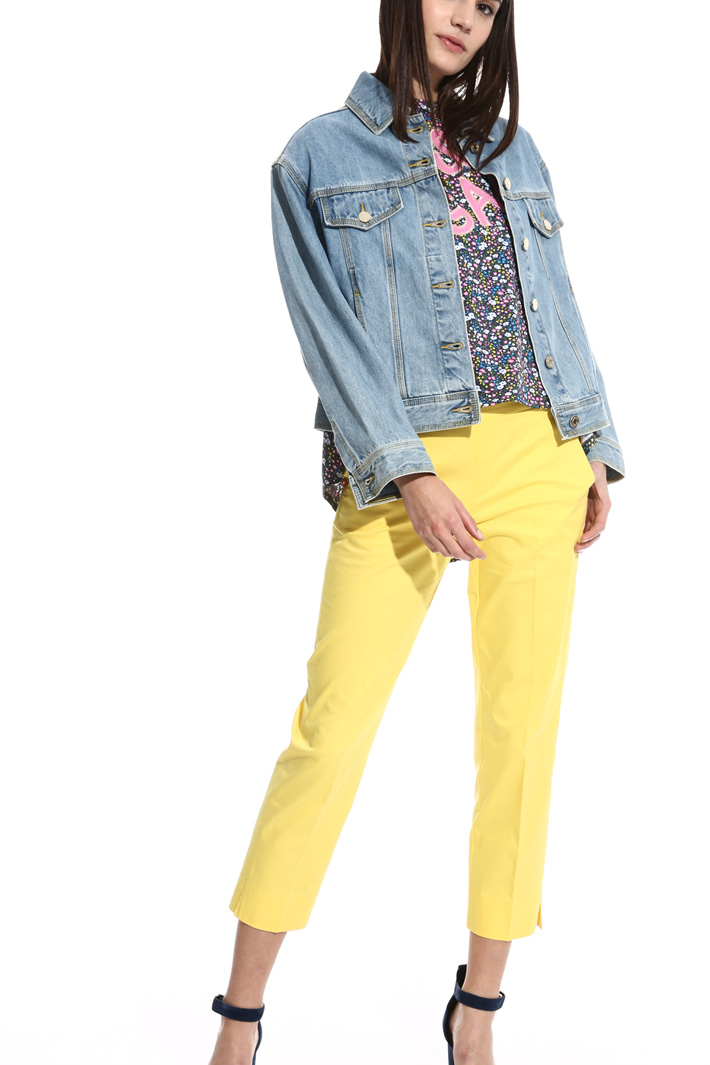 Giacca in jeans con ricamo Fashion Market Giacca in jeans con ricamo Fashion Market