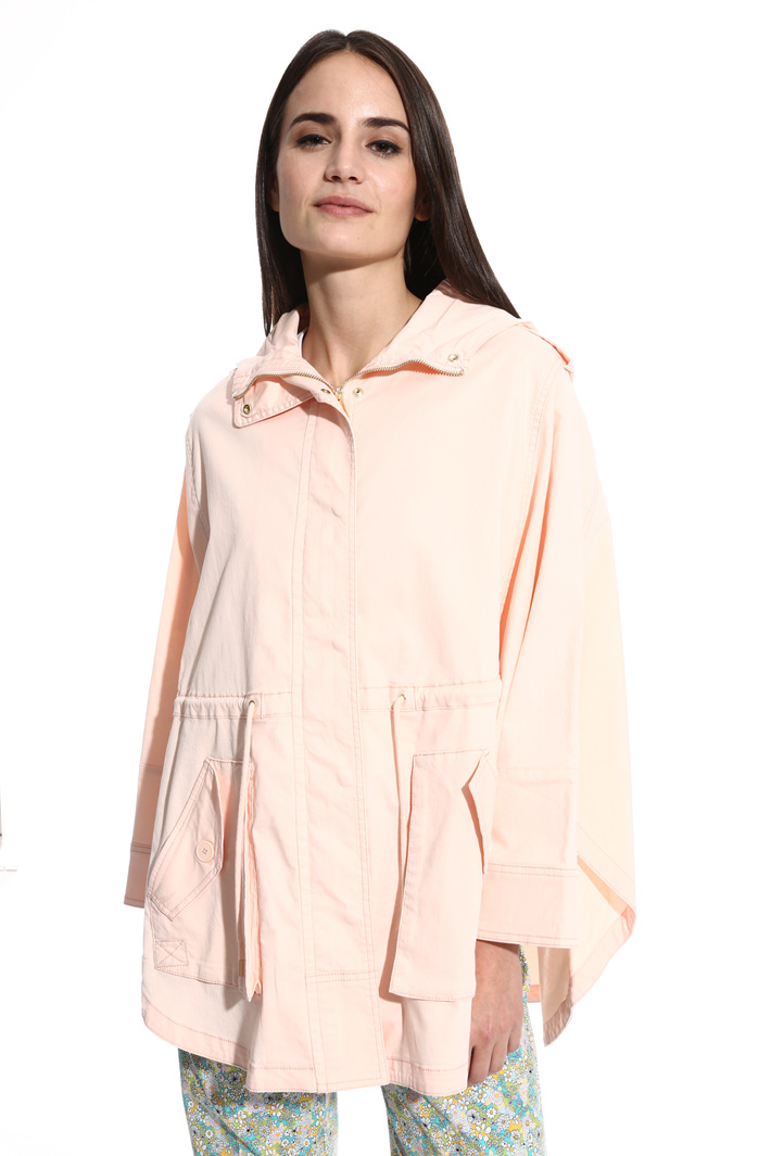 Cappa parka in gabardina Fashion Market Cappa parka in gabardina Fashion Market