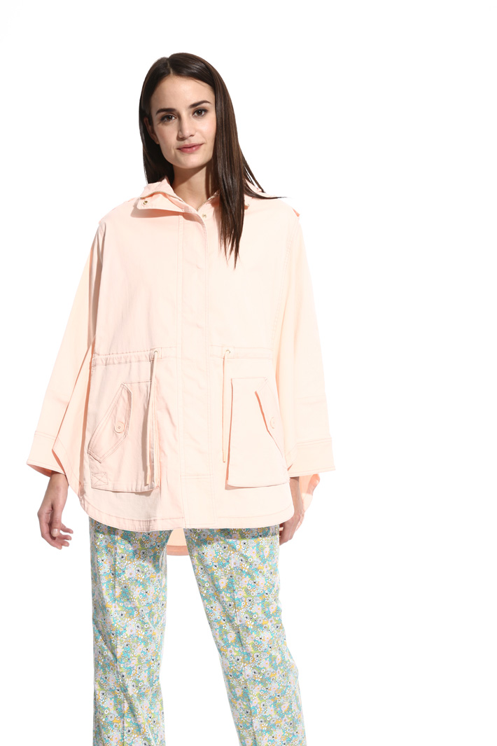 Cappa parka in gabardina Fashion Market Cappa parka in gabardina Fashion Market