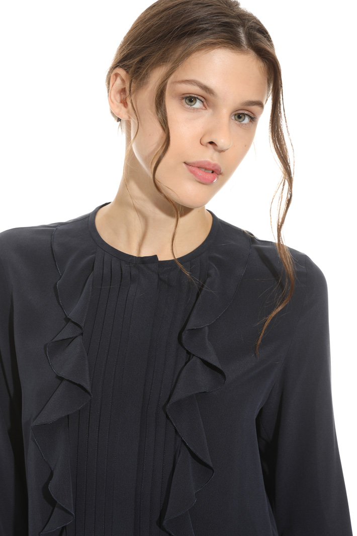 Camicia in seta con ruches Fashion Market Camicia in seta con ruches Fashion Market