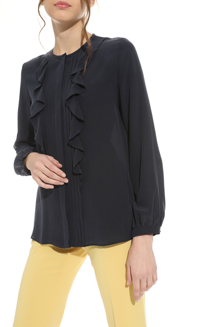 Camicia in seta con ruches Fashion Market Camicia in seta con ruches Fashion Market