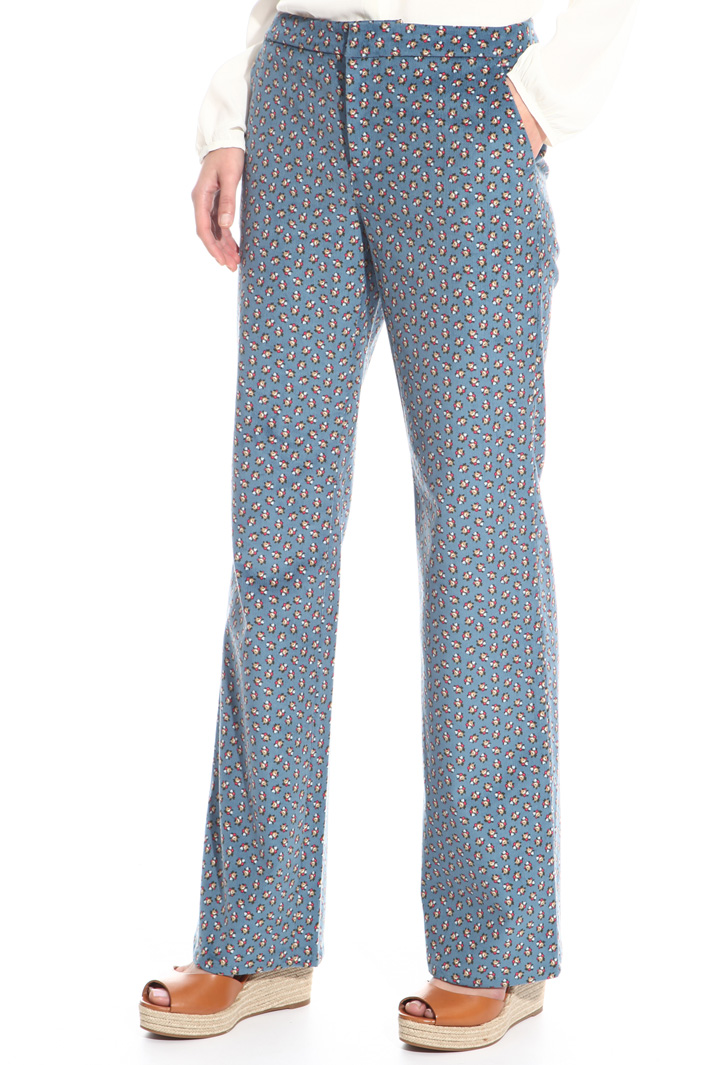 Pantalone lungo in velluo Fashion Market Pantalone lungo in velluo Fashion Market