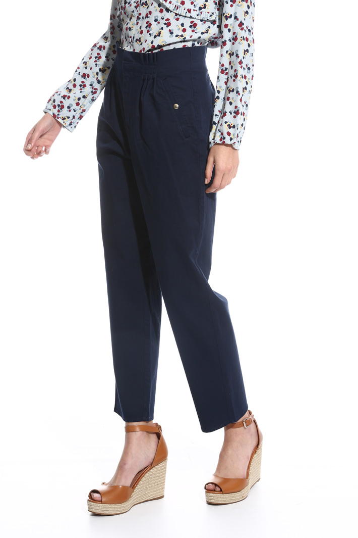 Pantalone dritto a vita alta Fashion Market Pantalone dritto a vita alta Fashion Market