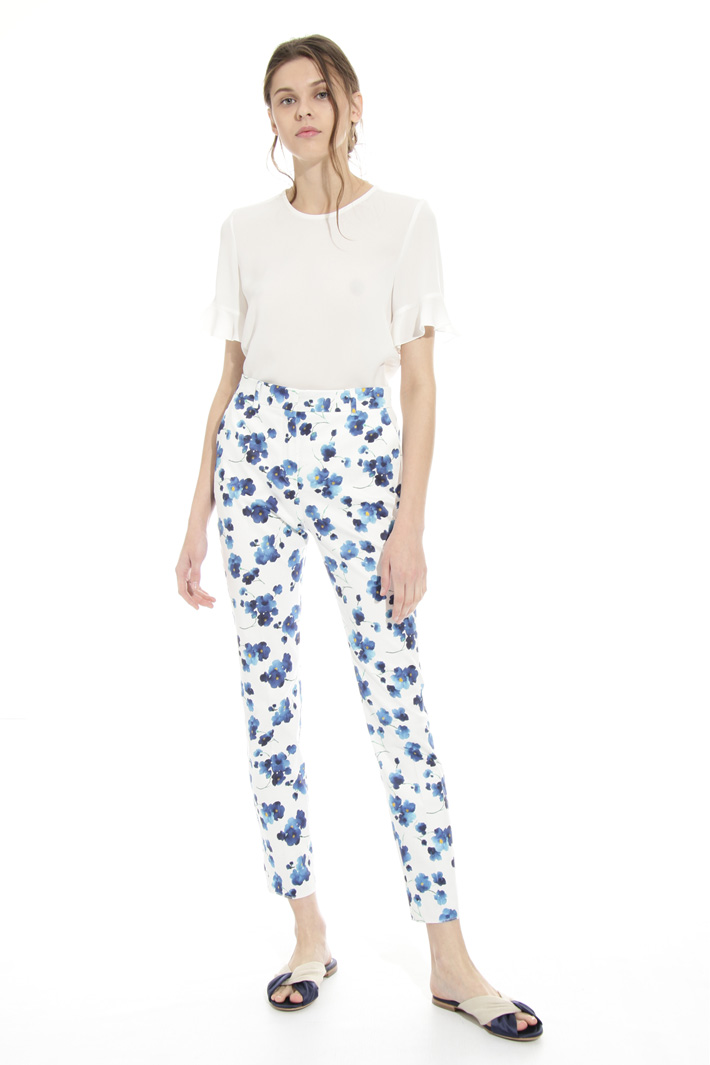 Pantalone in cotone stampato Fashion Market Pantalone in cotone stampato Fashion Market