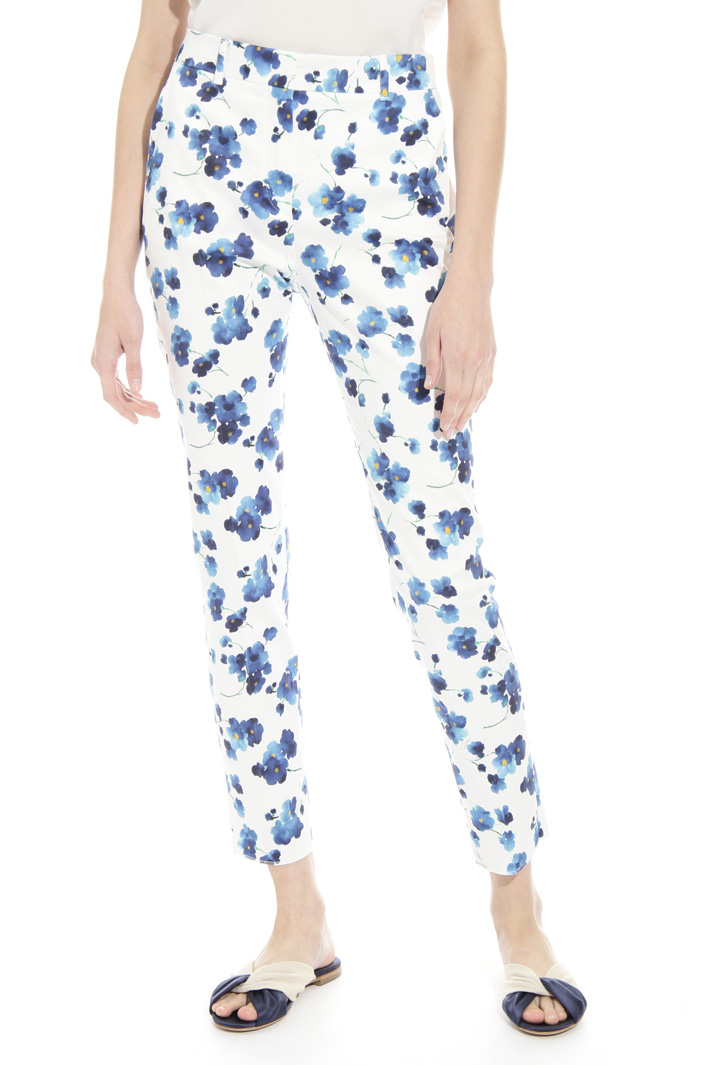 Pantalone in cotone stampato Fashion Market Pantalone in cotone stampato Fashion Market