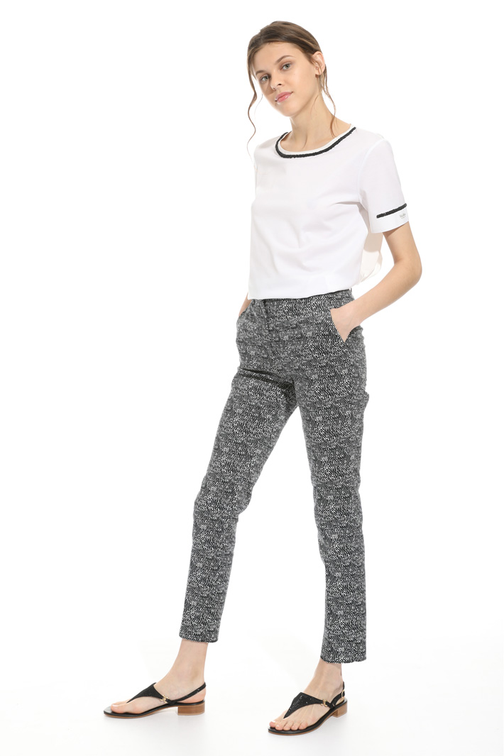 Pantalone in cotone stampato Fashion Market Pantalone in cotone stampato Fashion Market