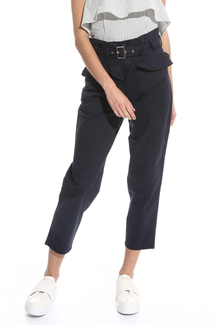 Pantalone con baschina alta Fashion Market Pantalone con baschina alta Fashion Market