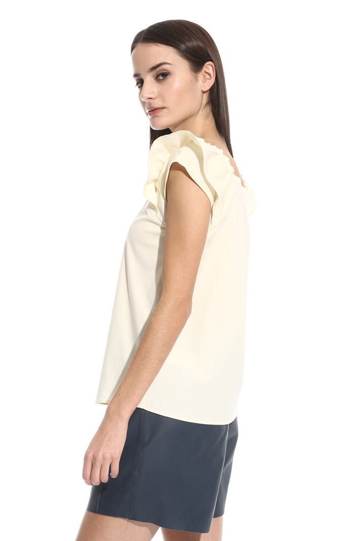Top con maniche ad aletta Fashion Market Top con maniche ad aletta Fashion Market