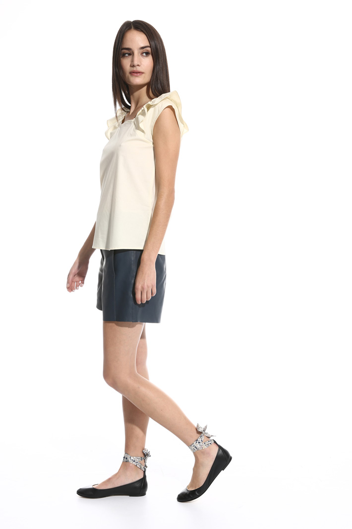 Top con maniche ad aletta Fashion Market Top con maniche ad aletta Fashion Market