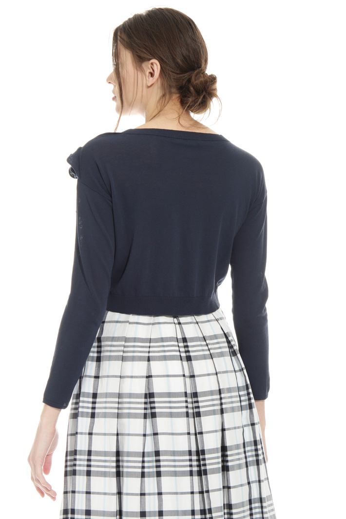 Cardigan corto con ruches Fashion Market Cardigan corto con ruches Fashion Market