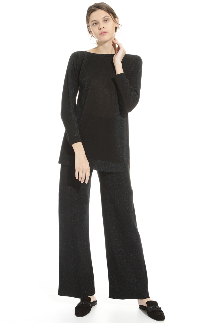 Maglia in filato lurex Fashion Market Maglia in filato lurex Fashion Market