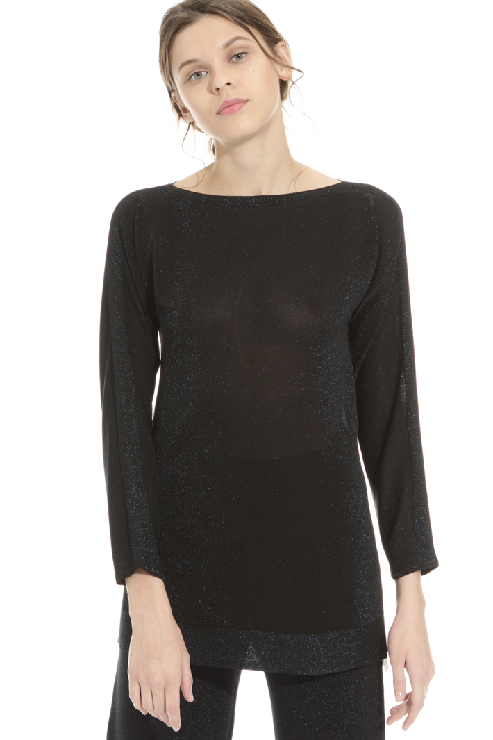 Maglia in filato lurex Fashion Market Maglia in filato lurex Fashion Market