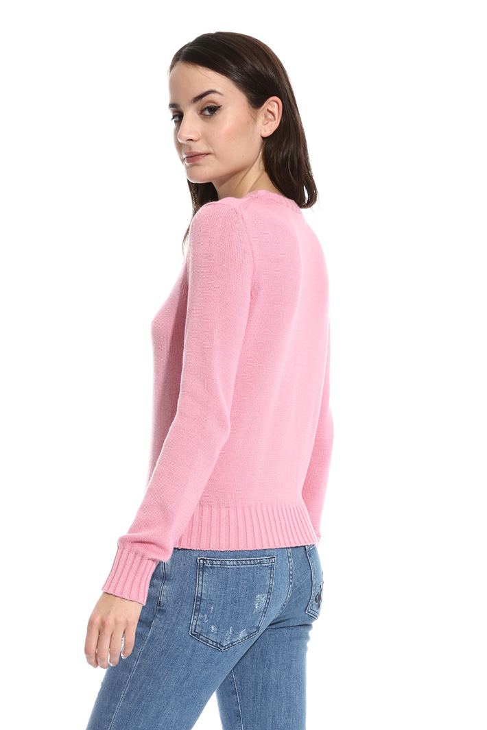 Maglia girocollo in cotone Fashion Market Maglia girocollo in cotone Fashion Market