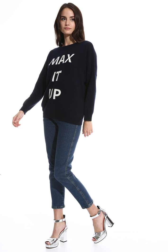 Maglia con intarsio Fashion Market Maglia con intarsio Fashion Market