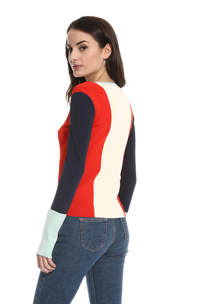 Maglia crepe girocollo Fashion Market Maglia crepe girocollo Fashion Market