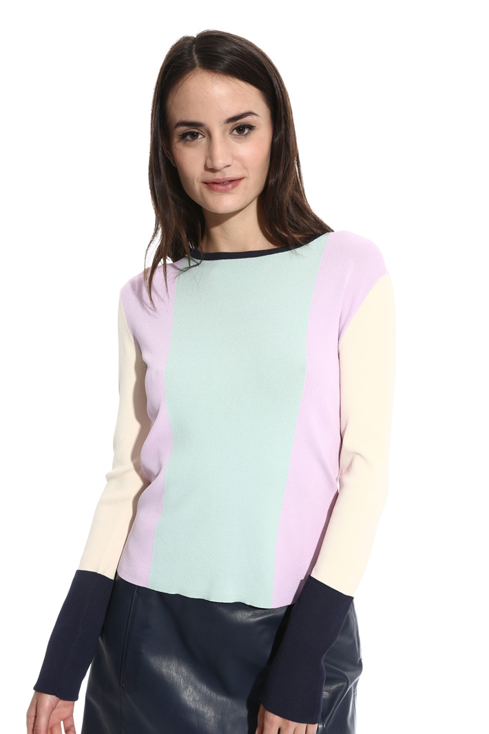 Maglia crepe girocollo Fashion Market Maglia crepe girocollo Fashion Market