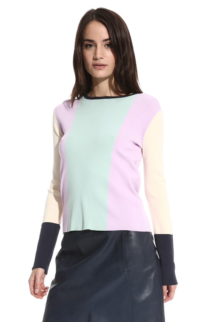 Maglia crepe girocollo Fashion Market Maglia crepe girocollo Fashion Market