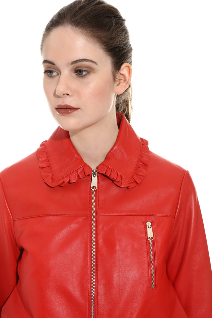Giacca bomber in pelle Fashion Market Giacca bomber in pelle Fashion Market