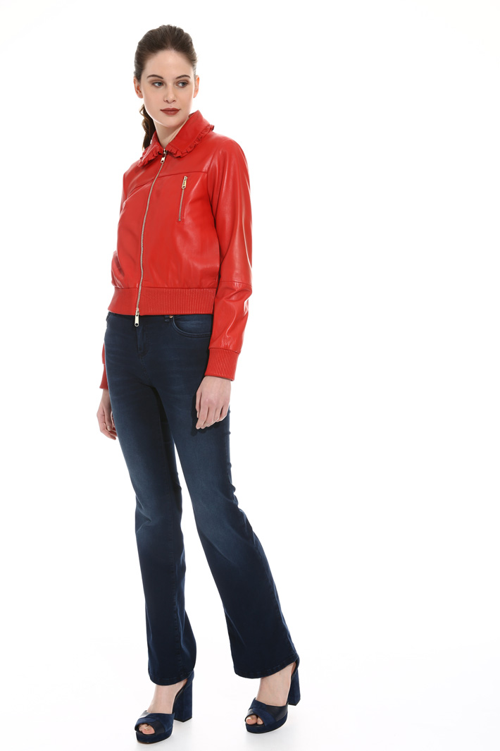 Giacca bomber in pelle Fashion Market Giacca bomber in pelle Fashion Market