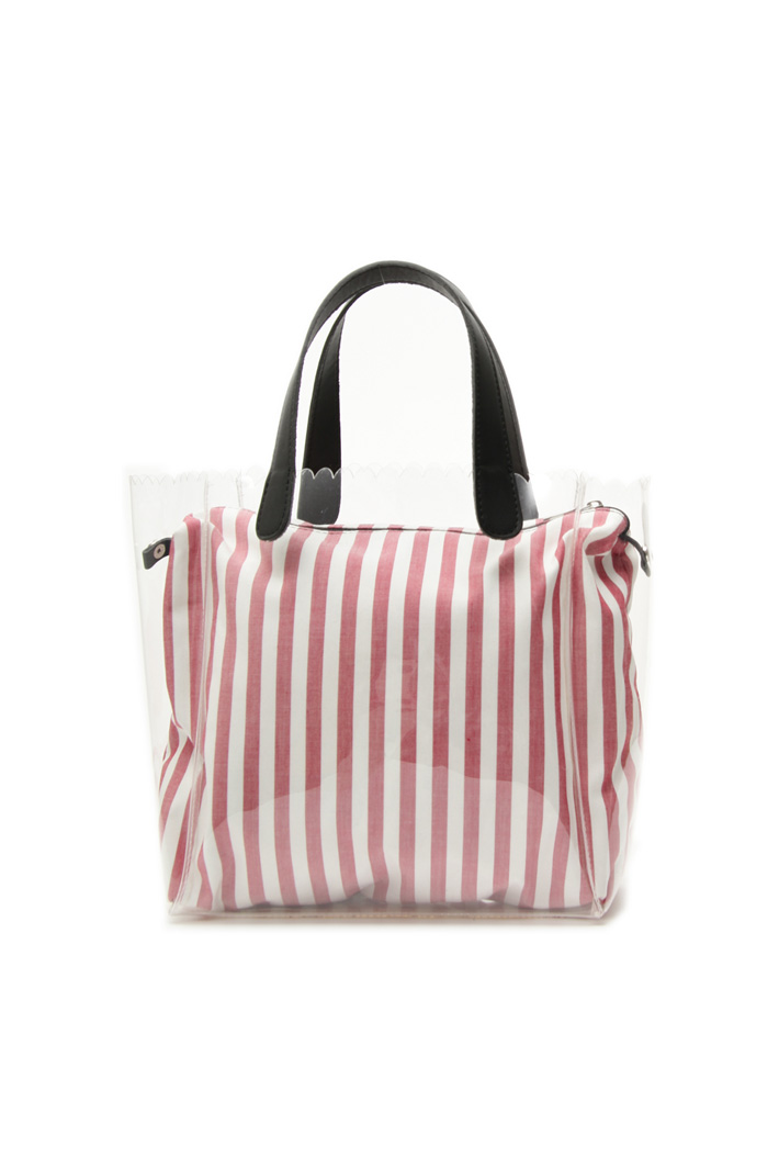 Borsa trasparente con sacca Fashion Market Borsa trasparente con sacca Fashion Market