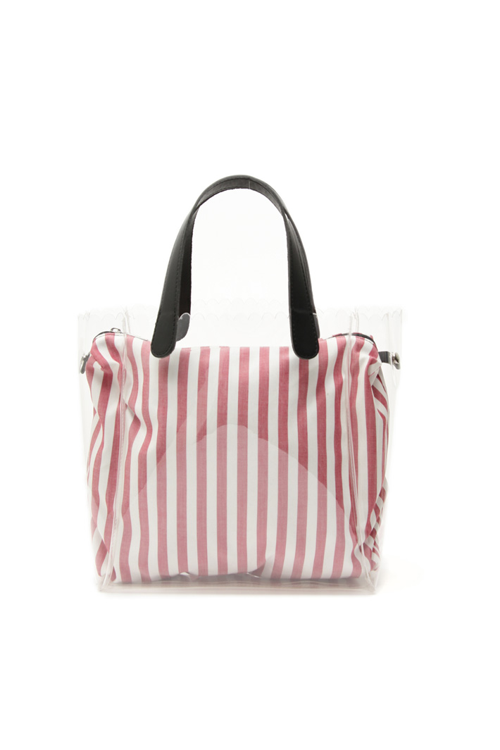 Borsa trasparente con sacca Fashion Market Borsa trasparente con sacca Fashion Market